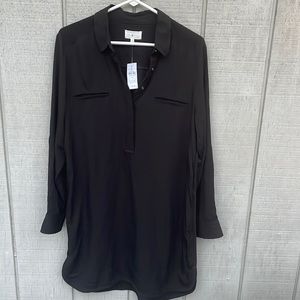 Loft Lou & Grey rayon pop over shirt dress. New with tags.